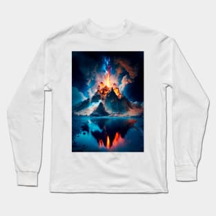 Cosmic Eruption Long Sleeve T-Shirt